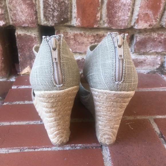 Seychelles Rope Peep Toe Wedges NWOT - Picture 4 of 5